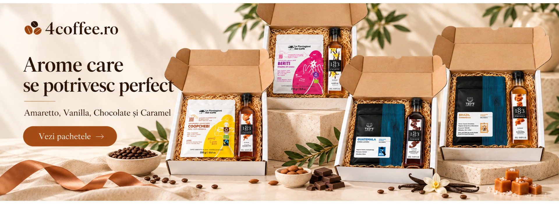 Cadouri premium pentru iubitorii de cafea